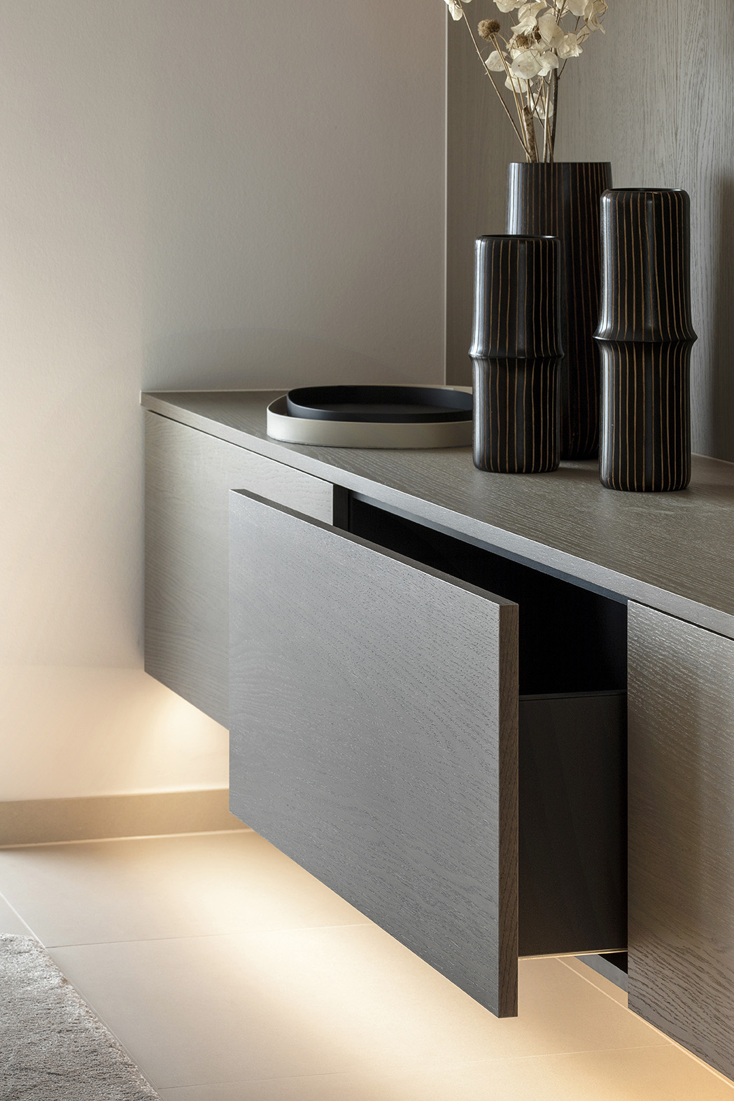 meuble sur mesure salon tiroir