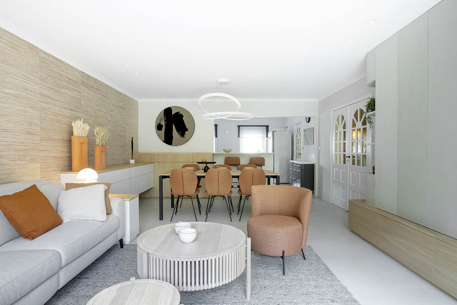 Sejour contemporain mobilier sur mesure