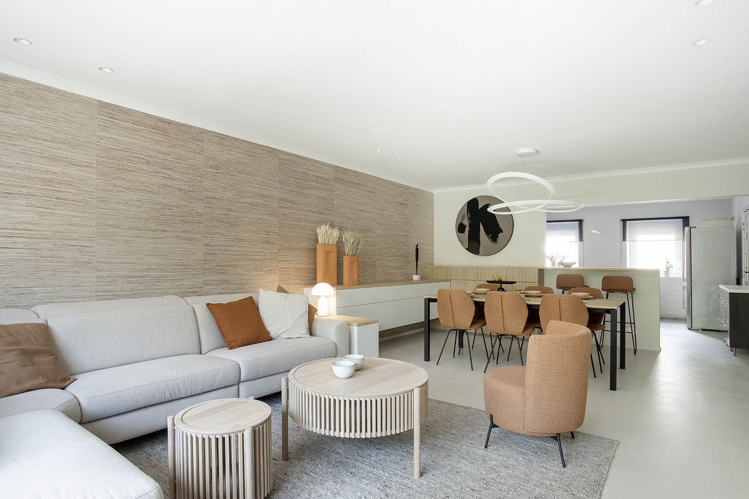 séjour contemporain, canapé