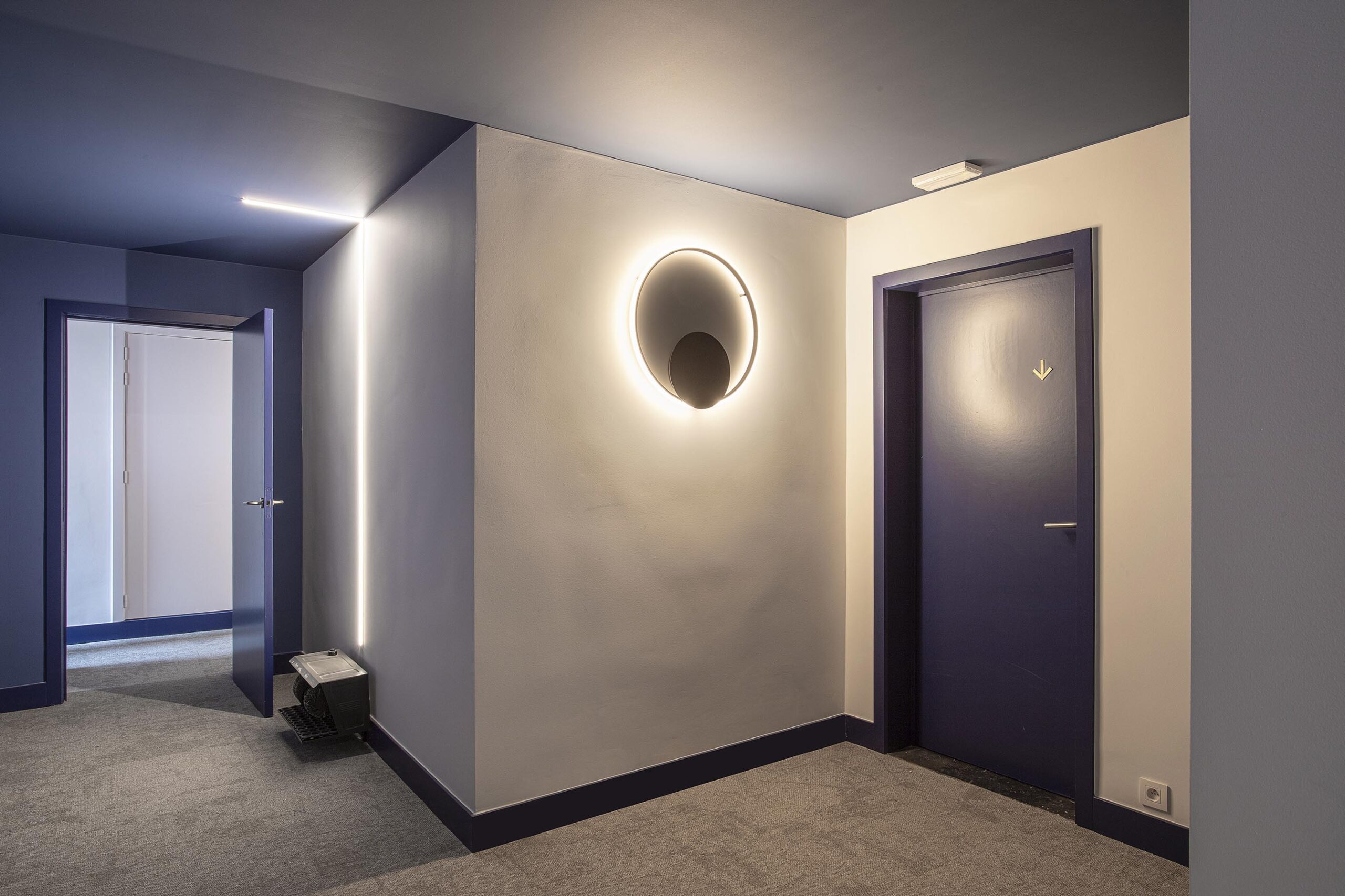 couloir hotel