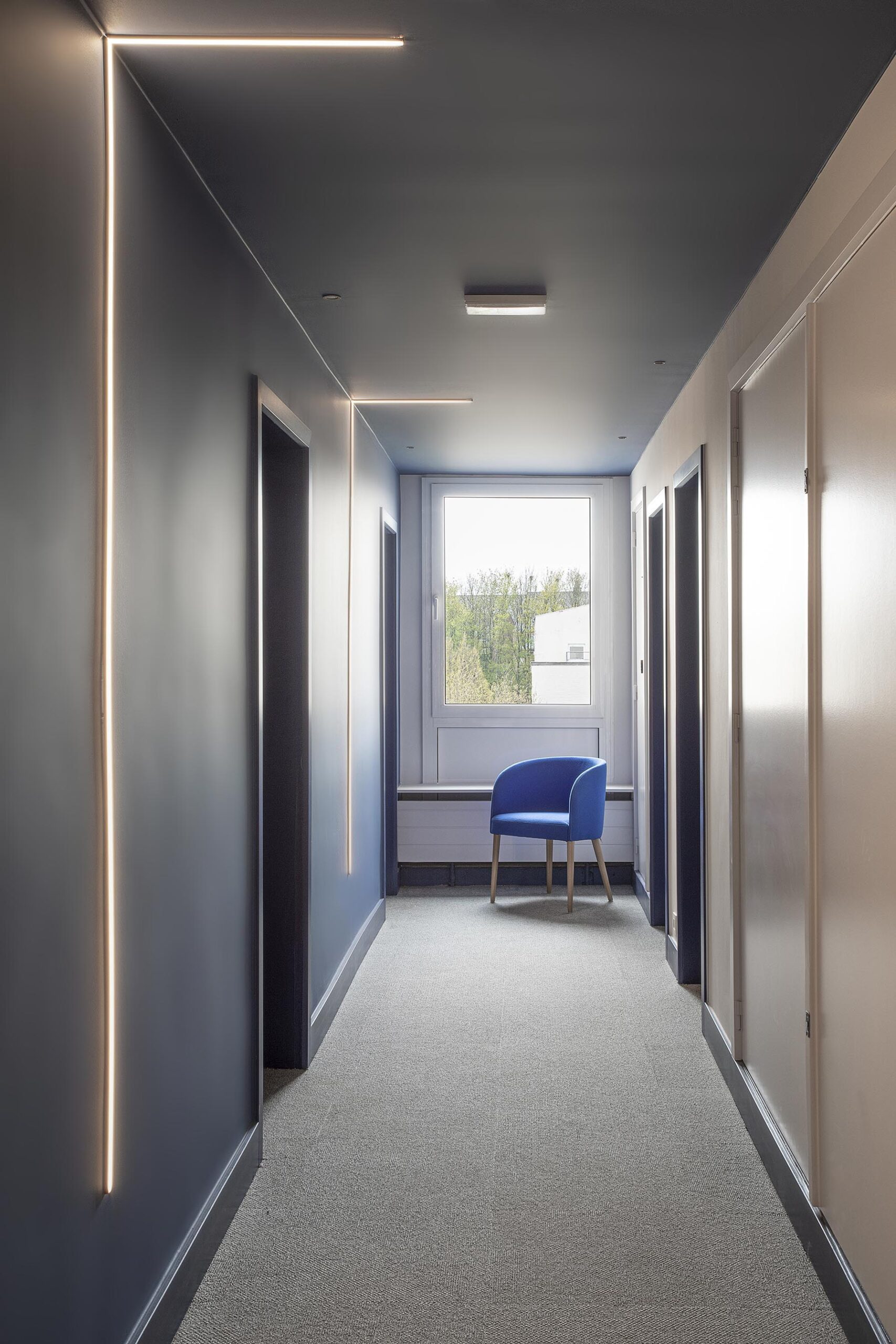 couloir hotel Gembloux